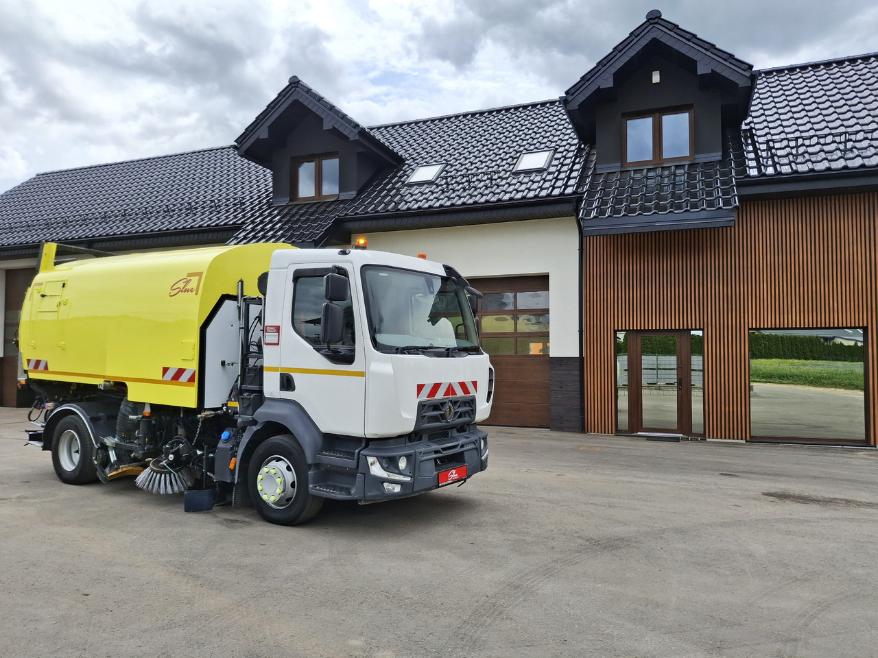 RENAULT D16 Zamiatarka Kehrmaschine SEMAT Zoeller FAUN Karcher Szczotki L/R Hydrostat Euro 6 PM10 Rura Do Liści - Barredora vial: foto 1 RENAULT D16 Zamiatarka Kehrmaschine SEMAT Zoeller FAUN Karcher Szczotki L/R Hydrostat Euro 6 PM10 Rura Do Liści - Barredora vial: foto 1