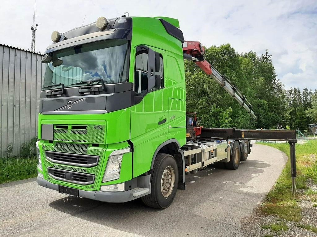 Volvo FH500 6X2 PALIFT + HMF 2120 K5 - Multibasculante camión: foto 1 Volvo FH500 6X2 PALIFT + HMF 2120 K5 - Multibasculante camión: foto 1