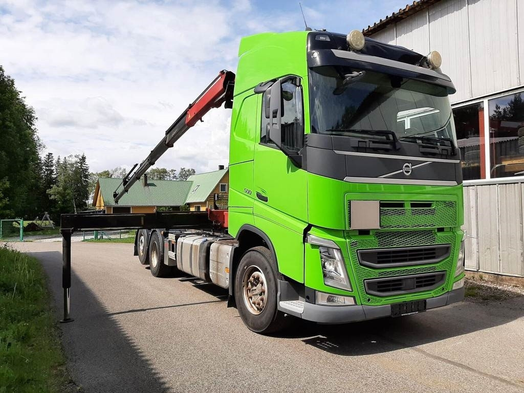 Volvo FH500 6X2 PALIFT + HMF 2120 K5 - Multibasculante camión: foto 2 Volvo FH500 6X2 PALIFT + HMF 2120 K5 - Multibasculante camión: foto 2