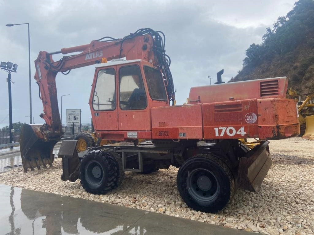 Excavadora de ruedas Atlas 1704: foto 9