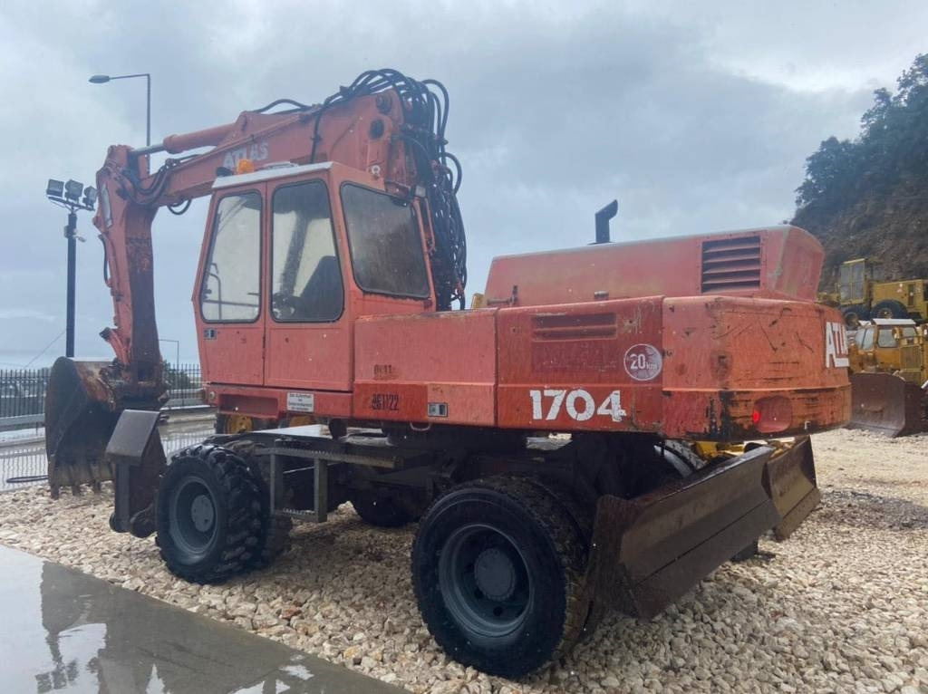 Excavadora de ruedas Atlas 1704: foto 12