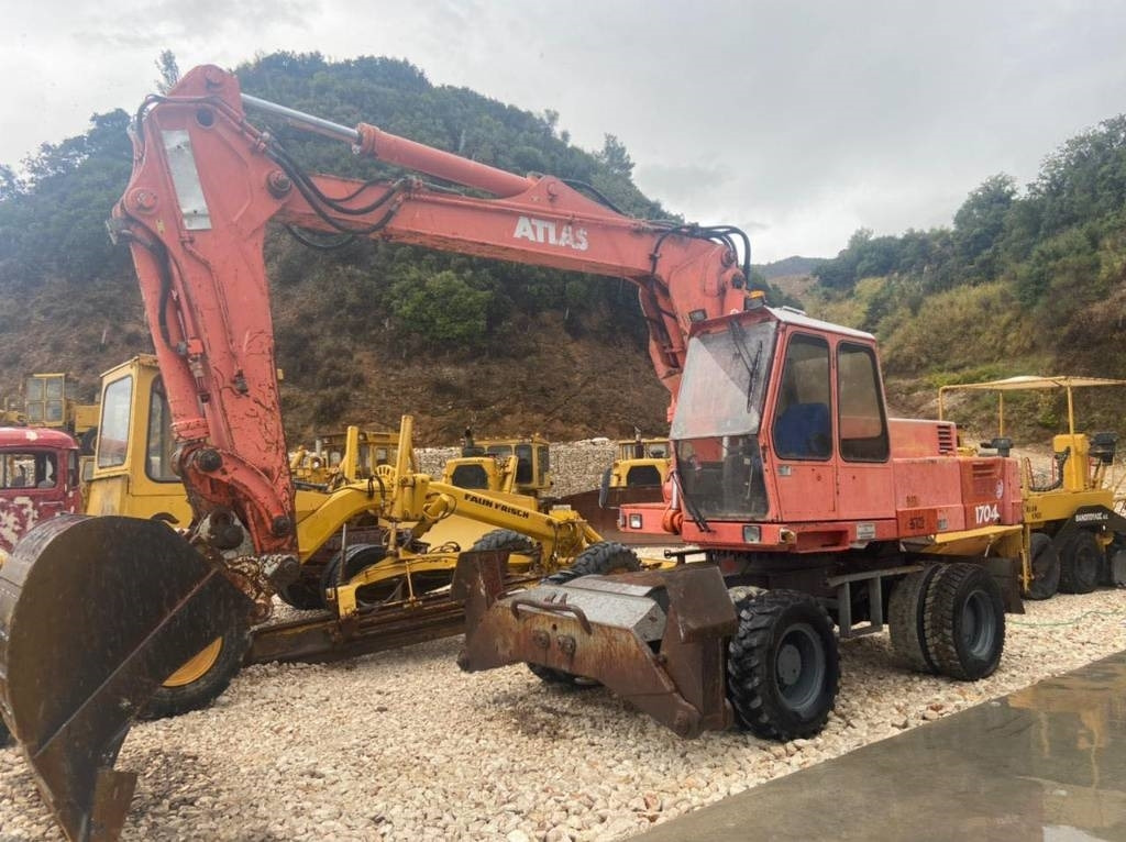 Excavadora de ruedas Atlas 1704: foto 7