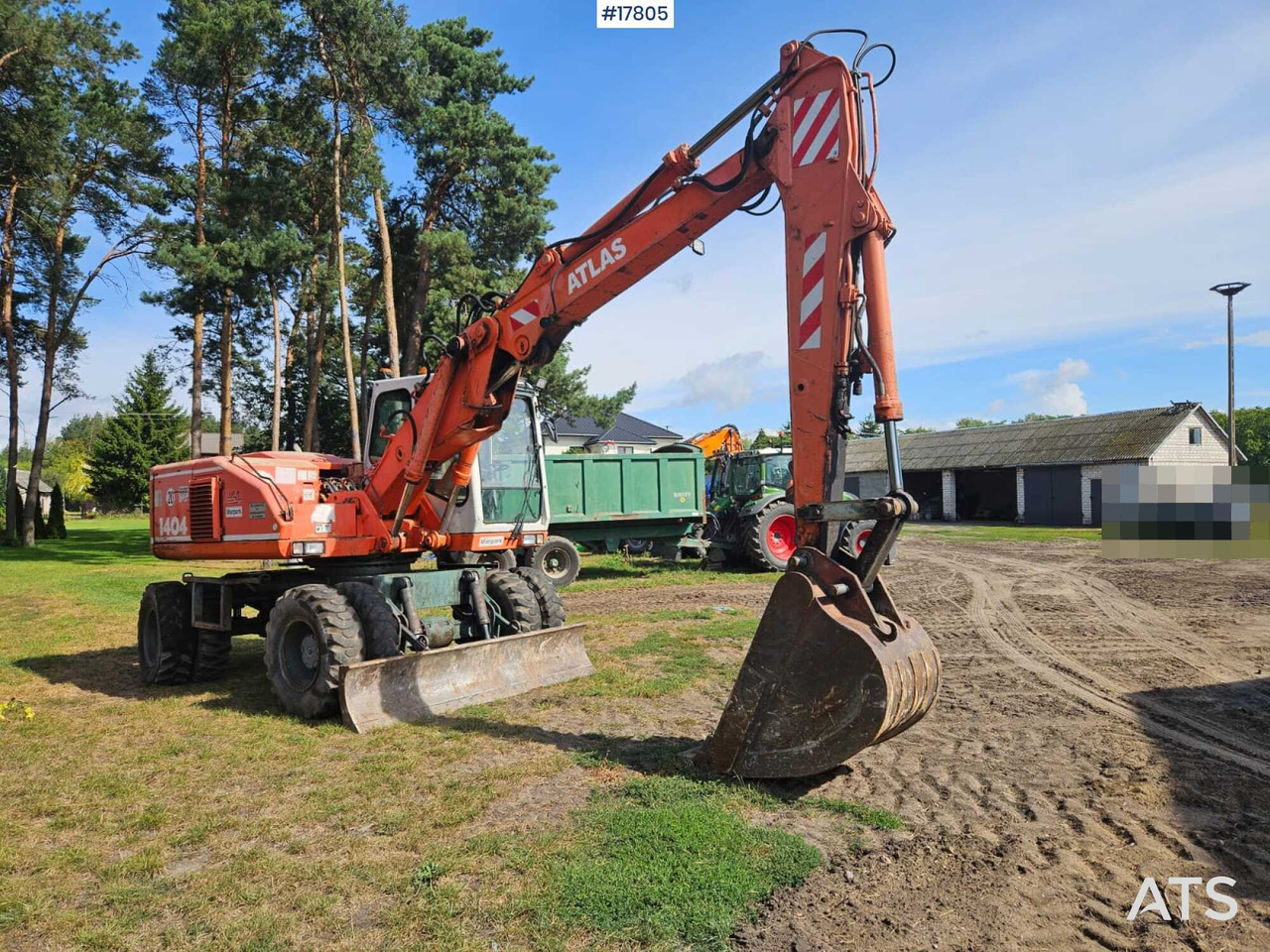 1995 Atlas 1404 - Excavadora de ruedas: foto 2 1995 Atlas 1404 - Excavadora de ruedas: foto 2