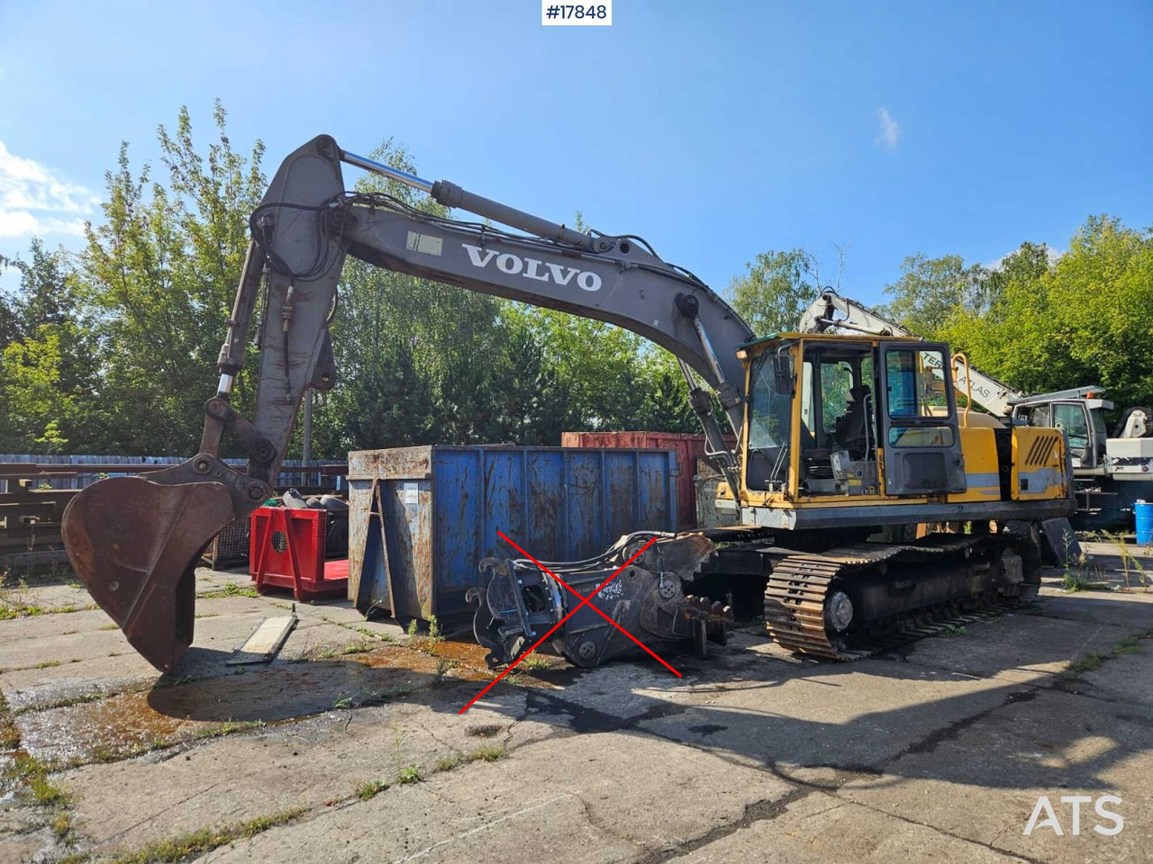 1999 Volvo EC 280 - Excavadora de cadenas: foto 1 1999 Volvo EC 280 - Excavadora de cadenas: foto 1