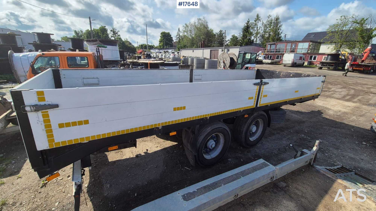2002 Bunge FG-TG 180 - Remolque plataforma/ Caja abierta: foto 4 2002 Bunge FG-TG 180 - Remolque plataforma/ Caja abierta: foto 4
