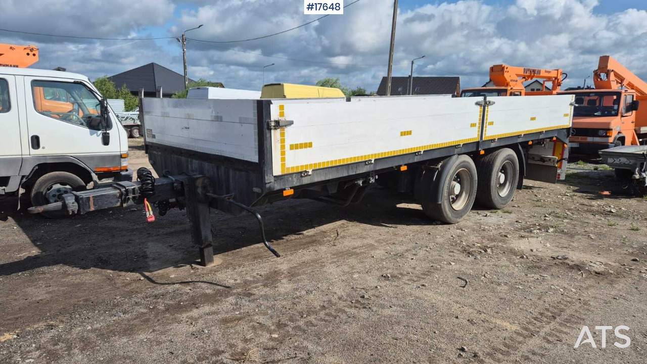 2002 Bunge FG-TG 180 - Remolque plataforma/ Caja abierta: foto 3 2002 Bunge FG-TG 180 - Remolque plataforma/ Caja abierta: foto 3