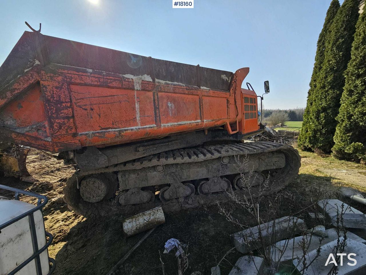 2003 Hitachi EG110R - Dúmper de cadenas: foto 5 2003 Hitachi EG110R - Dúmper de cadenas: foto 5