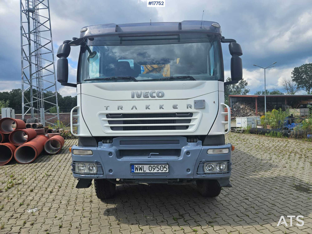 2007 Iveco Trakker +EFFER 210 3s - Camión grúa, Volquete camión: foto 3 2007 Iveco Trakker +EFFER 210 3s - Camión grúa, Volquete camión: foto 3