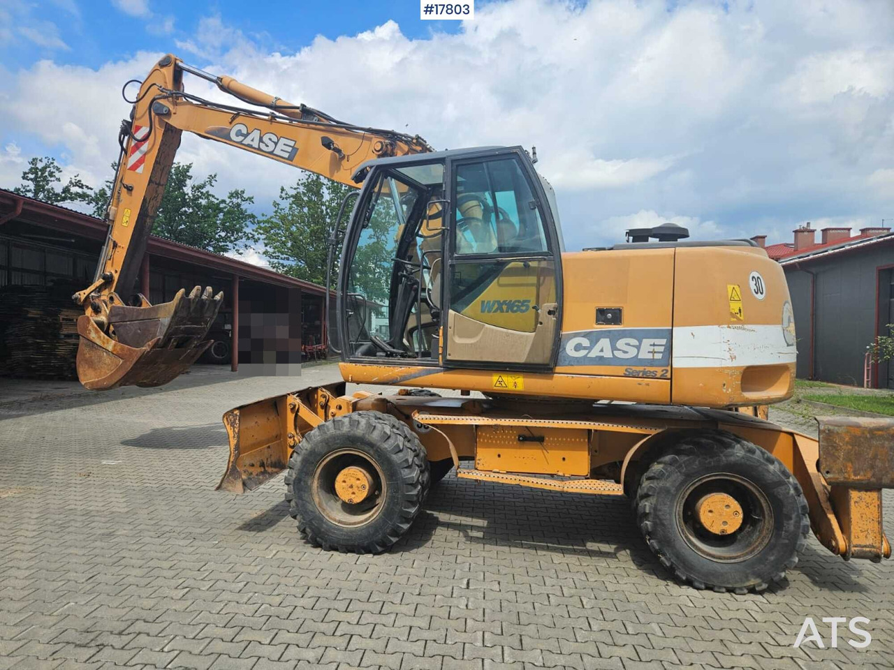 2008 Case WX 165 - Excavadora de ruedas: foto 4 2008 Case WX 165 - Excavadora de ruedas: foto 4