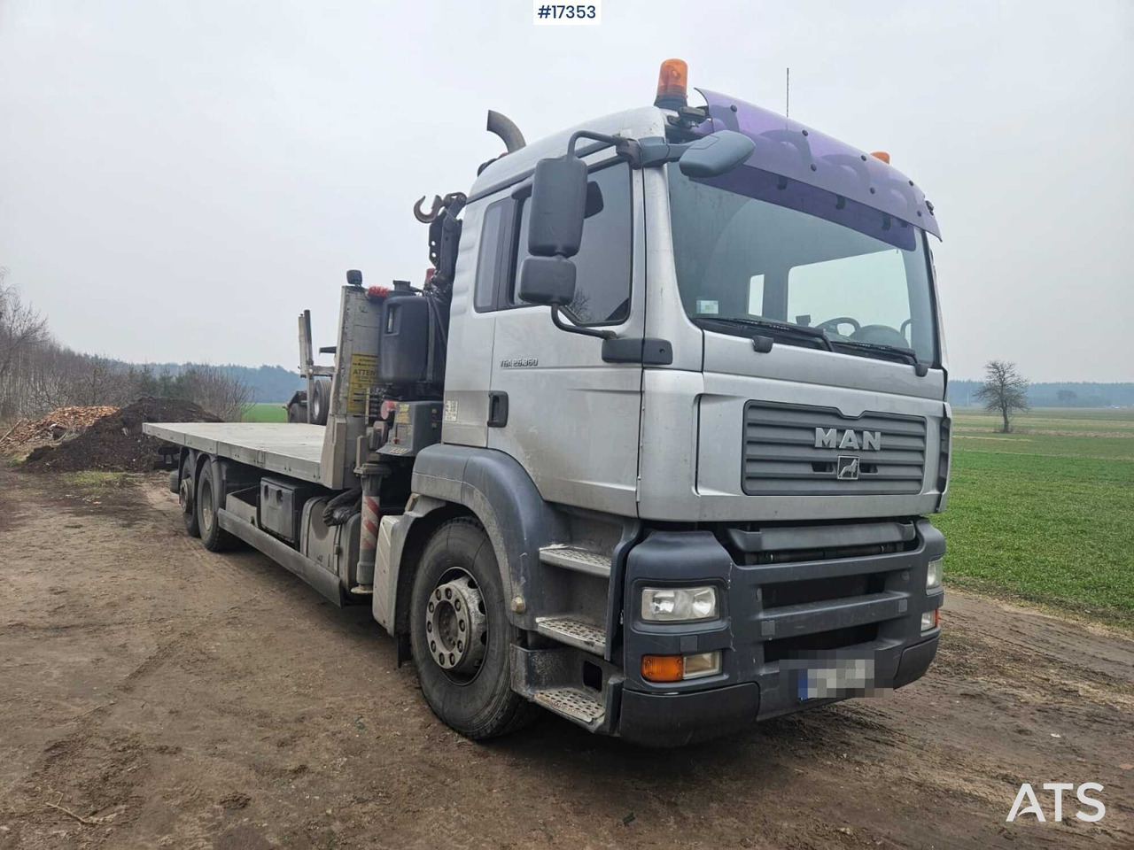 2008 DAF 26.360 HDS FASSI - Camión grúa: foto 2 2008 DAF 26.360 HDS FASSI - Camión grúa: foto 2