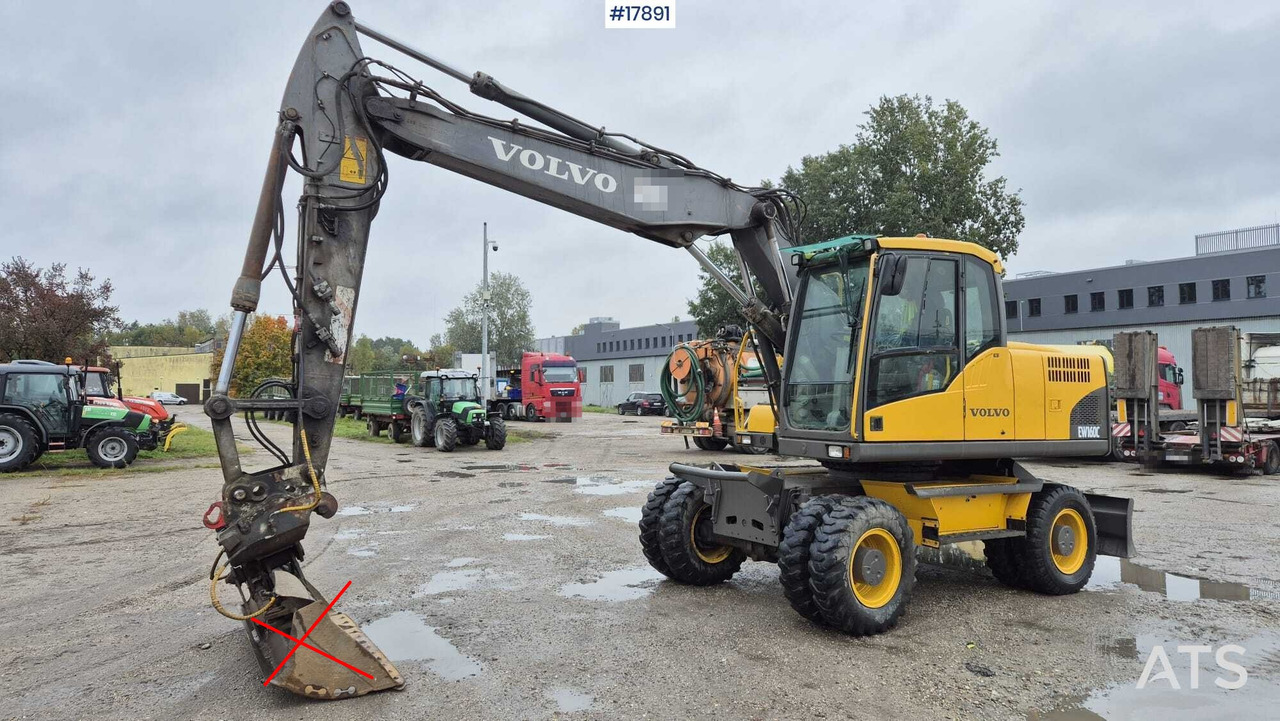 2009 Volvo EW 160C - Excavadora de ruedas: foto 1 2009 Volvo EW 160C - Excavadora de ruedas: foto 1