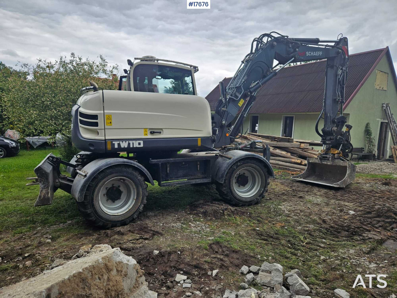 2017 Schaeff TW 110 - Excavadora de ruedas: foto 5 2017 Schaeff TW 110 - Excavadora de ruedas: foto 5