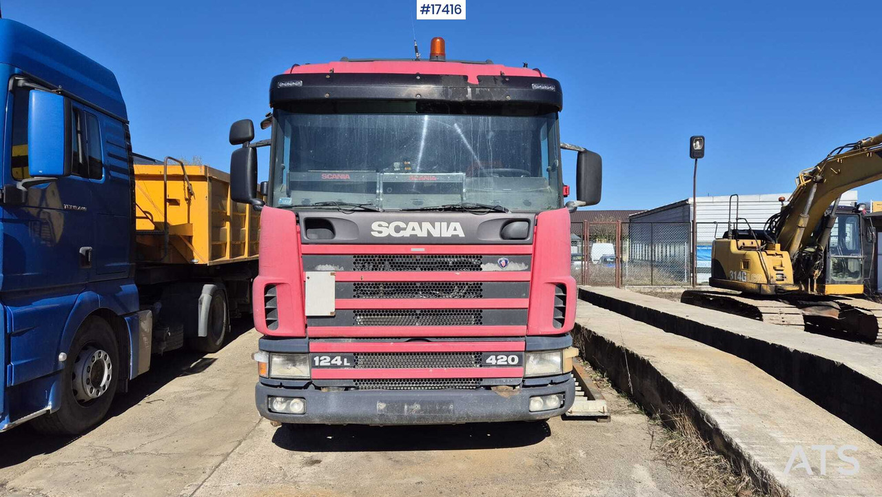 Tractor SCANIA 124L 420KM (2003) + BERGER tipper semi-trailer (2007) - Cabeza tractora, Volquete semirremolque: foto 3 Tractor SCANIA 124L 420KM (2003) + BERGER tipper semi-trailer (2007) - Cabeza tractora, Volquete semirremolque: foto 3