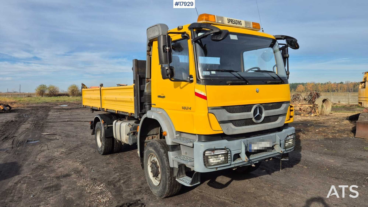 Mercedes-Benz 1824 4x4 dump truck (2005) - Otros: foto 1 Mercedes-Benz 1824 4x4 dump truck (2005) - Otros: foto 1