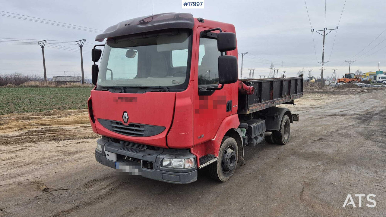 RENAULT MIDLUM 220 tipper (2007) - Volquete camión: foto 1 RENAULT MIDLUM 220 tipper (2007) - Volquete camión: foto 1
