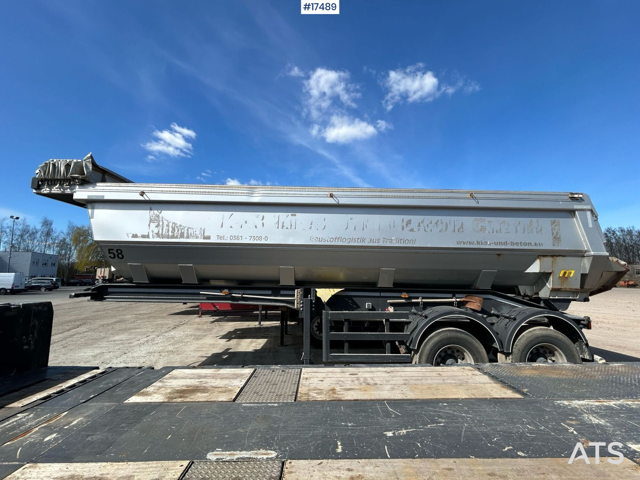 Truck semi-trailer, tipper MEIERLING MSK 18 (2017) - Volquete semirremolque: foto 2 Truck semi-trailer, tipper MEIERLING MSK 18 (2017) - Volquete semirremolque: foto 2