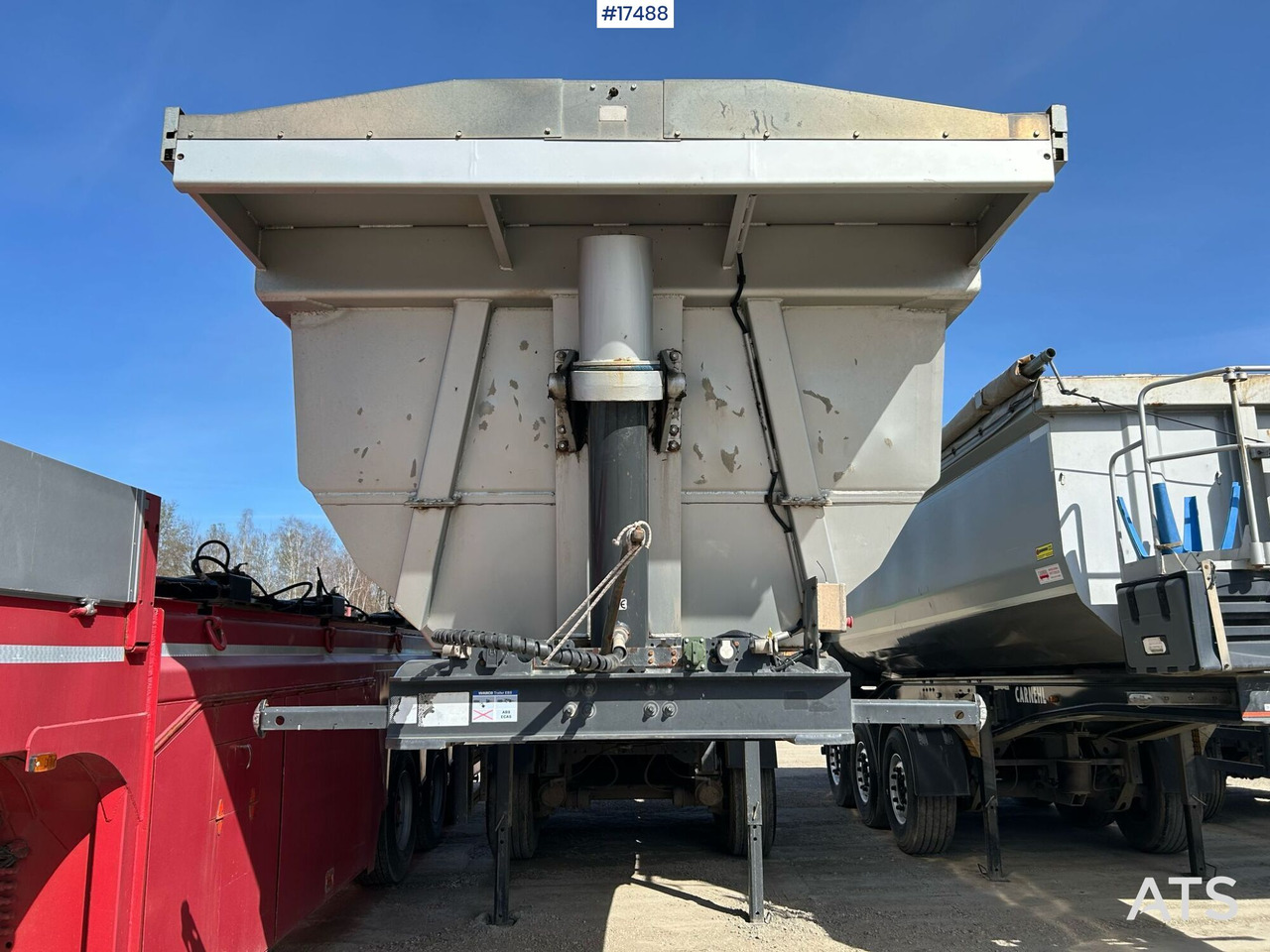 Truck semi-trailer, tipper MEIERLING MSK 18 (2017) - Volquete semirremolque: foto 2 Truck semi-trailer, tipper MEIERLING MSK 18 (2017) - Volquete semirremolque: foto 2