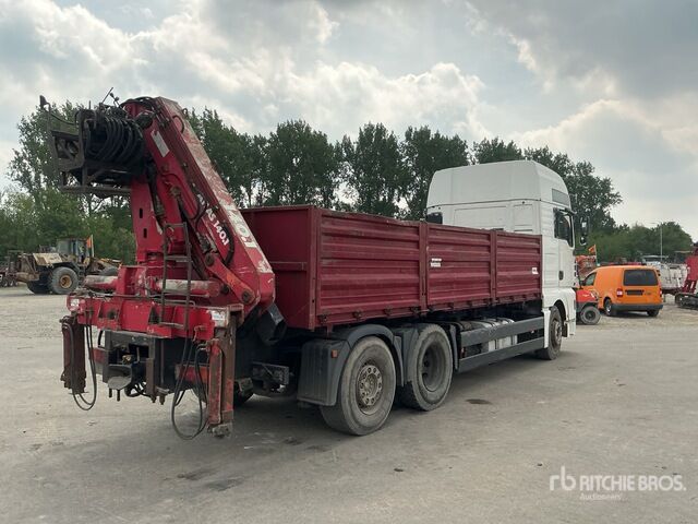 2001 MAN TGA26.410 Atlas 140.1 Knuckle Boom on 6x2 ... Dump Truck with Crane - Volquete camión: foto 3 2001 MAN TGA26.410 Atlas 140.1 Knuckle Boom on 6x2 ... Dump Truck with Crane - Volquete camión: foto 3