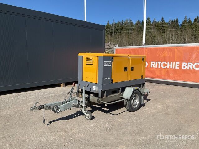 2015 Atlas Copco QAS 30 Generator Set - Generador industriale: foto 1 2015 Atlas Copco QAS 30 Generator Set - Generador industriale: foto 1