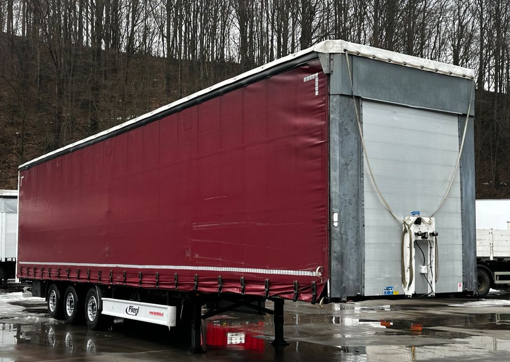 Fliegl Firanka Mega Coil // 2014 Rok // SAF // Dach podnoszony // 385/55 R19.5 // - Semirremolque lona: foto 1 Fliegl Firanka Mega Coil // 2014 Rok // SAF // Dach podnoszony // 385/55 R19.5 // - Semirremolque lona: foto 1