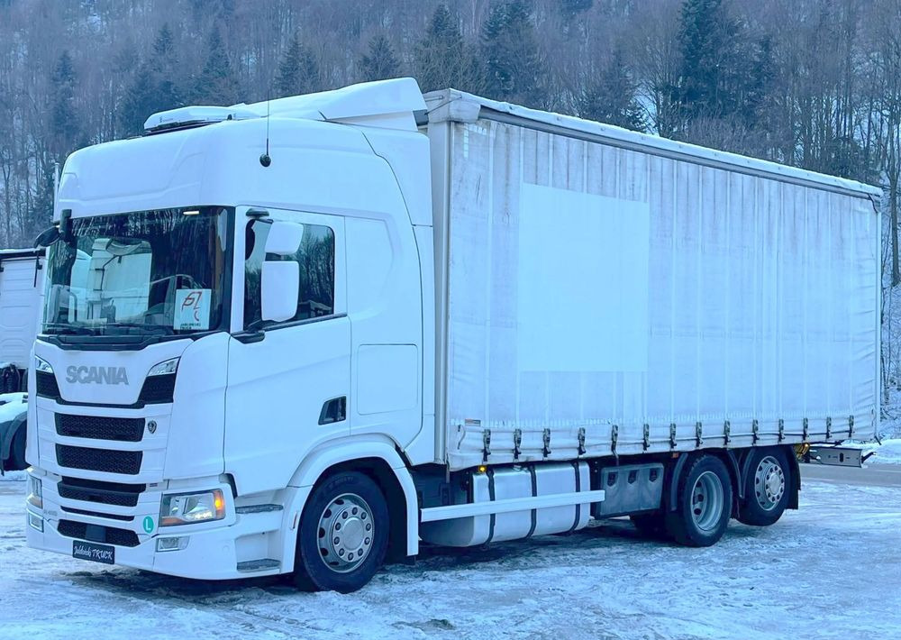 Scania R410 // 2018 Rok 6x2 // Retarder // Automat // Led // Navi // 77 // - Camión lona: foto 1 Scania R410 // 2018 Rok 6x2 // Retarder // Automat // Led // Navi // 77 // - Camión lona: foto 1