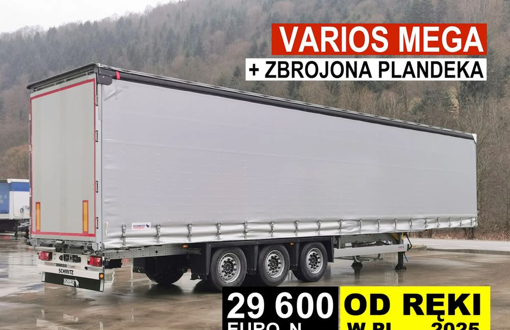 Semirremolque lona nuevo Schmitz Cargobull MEGA VARIOS: foto 1