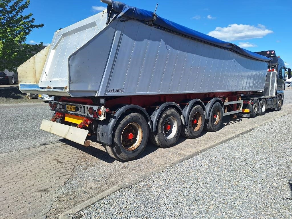 Kel-Berg 4 akslet grus tiptrailer - Volquete semirremolque: foto 5 Kel-Berg 4 akslet grus tiptrailer - Volquete semirremolque: foto 5