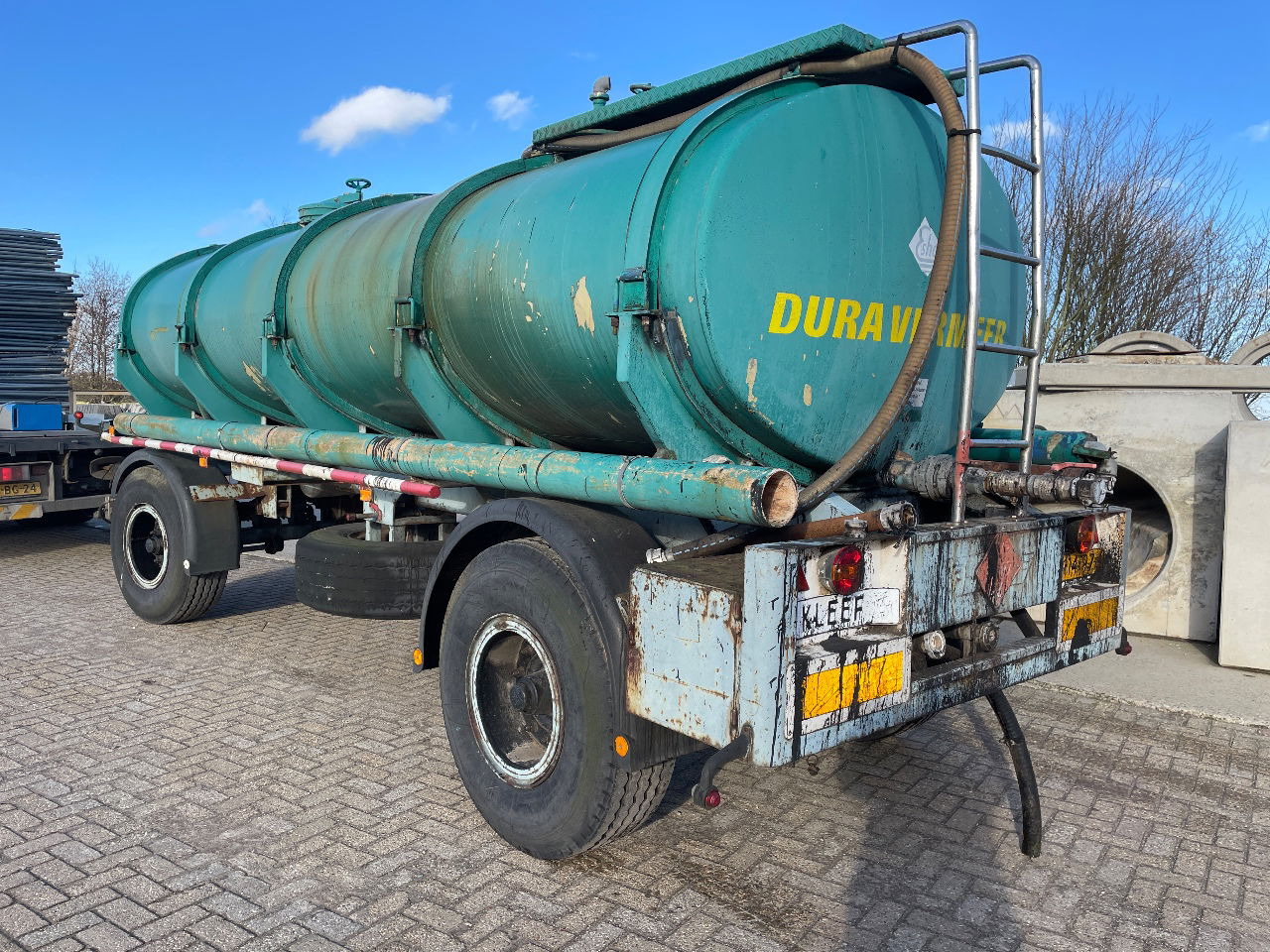 Burg Bitumen tank inox 14.000L - Cisterna remolque: foto 2 Burg Bitumen tank inox 14.000L - Cisterna remolque: foto 2
