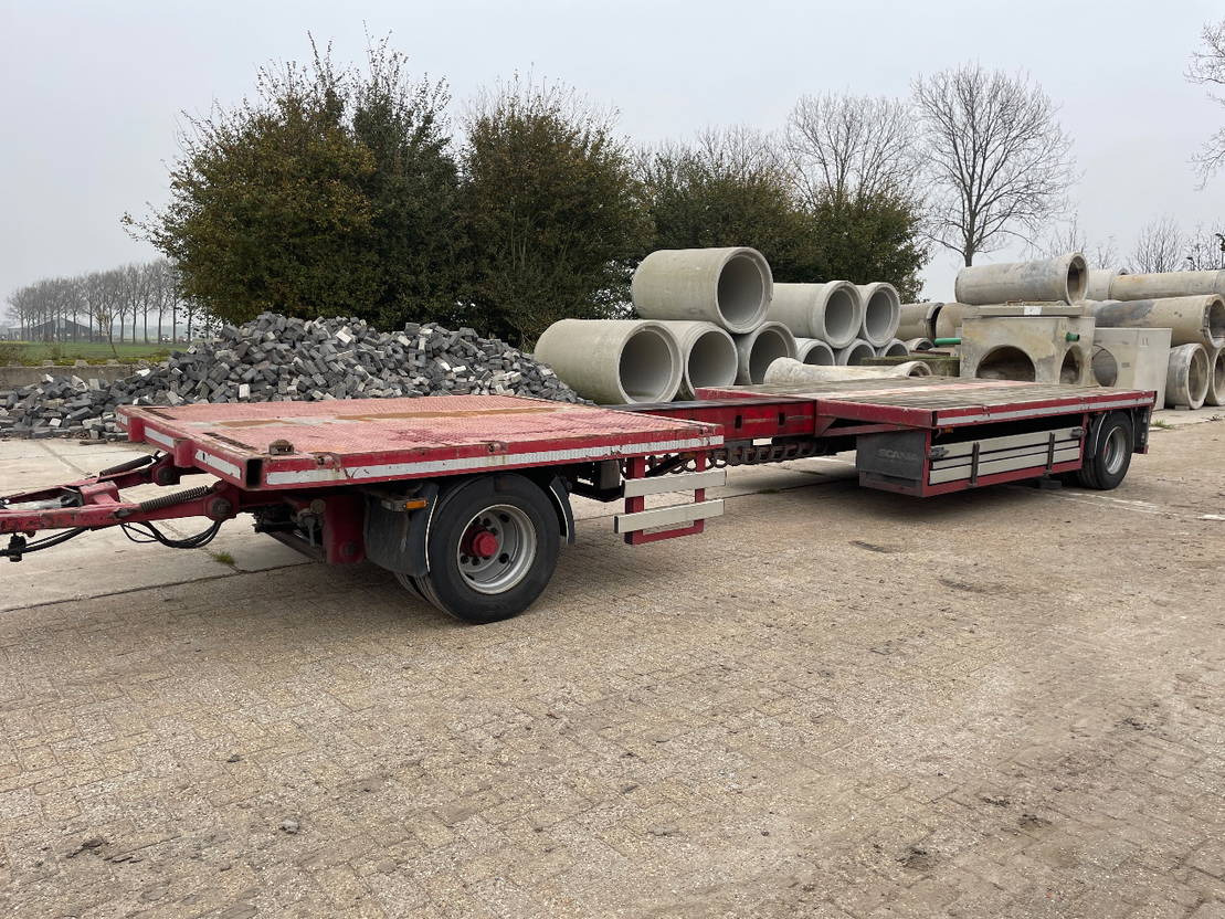 DRACO Uitschuifbare schamelwagen aanhangwagen - Remolque plataforma/ Caja abierta: foto 1 DRACO Uitschuifbare schamelwagen aanhangwagen - Remolque plataforma/ Caja abierta: foto 1