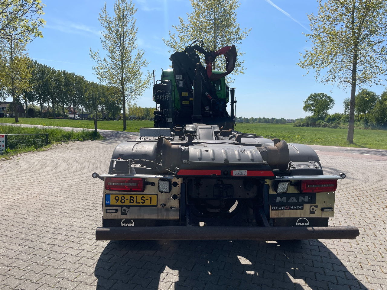 MAN TGS 35.420 met hiab 19tm Z kraan en 26t haakarm, bouwjaar 2018 - Portacontenedore/ Intercambiable camión, Camión grúa: foto 3 MAN TGS 35.420 met hiab 19tm Z kraan en 26t haakarm, bouwjaar 2018 - Portacontenedore/ Intercambiable camión, Camión grúa: foto 3