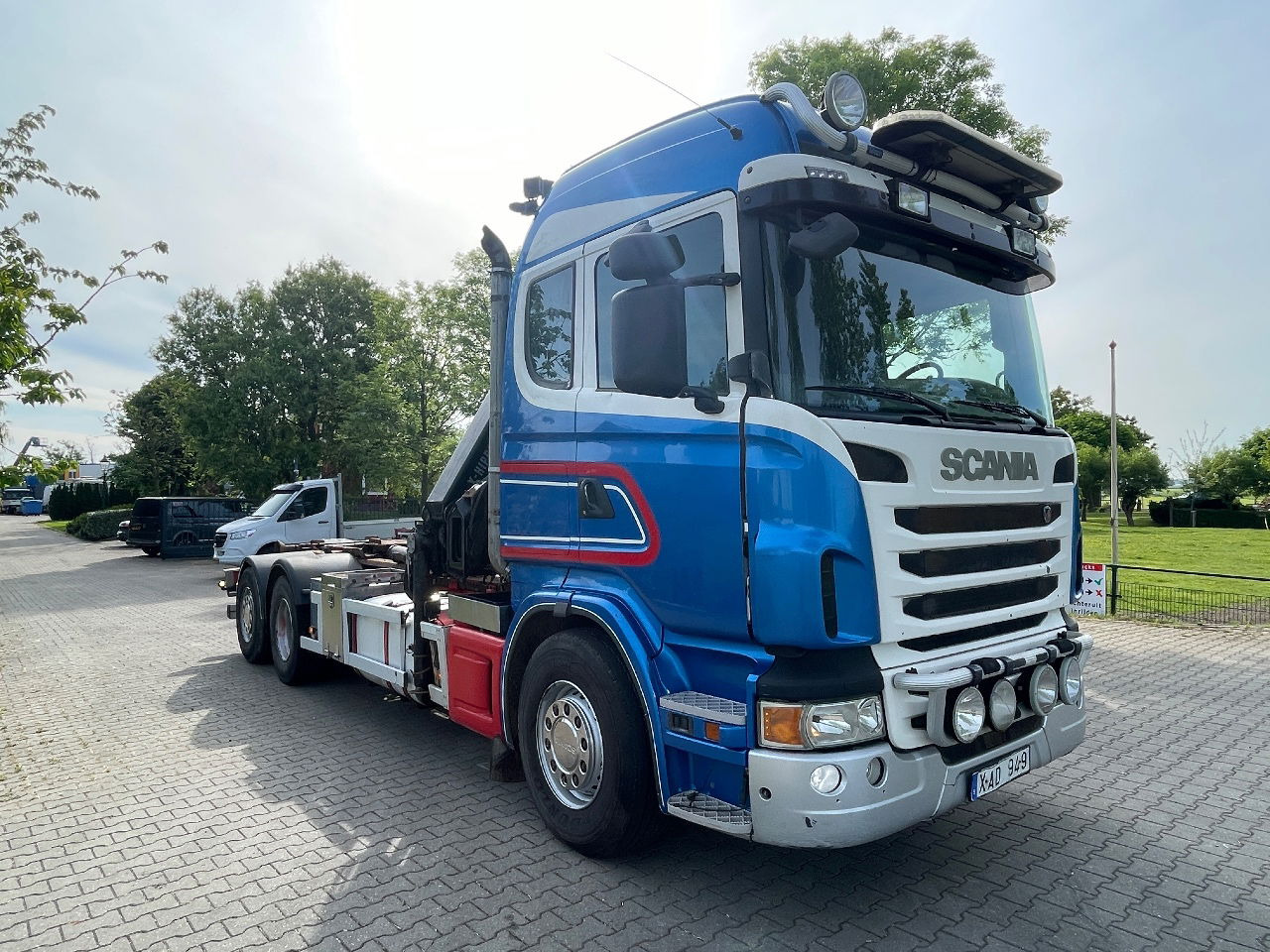 Scania R480 - Portacontenedore/ Intercambiable camión, Camión grúa: foto 5 Scania R480 - Portacontenedore/ Intercambiable camión, Camión grúa: foto 5