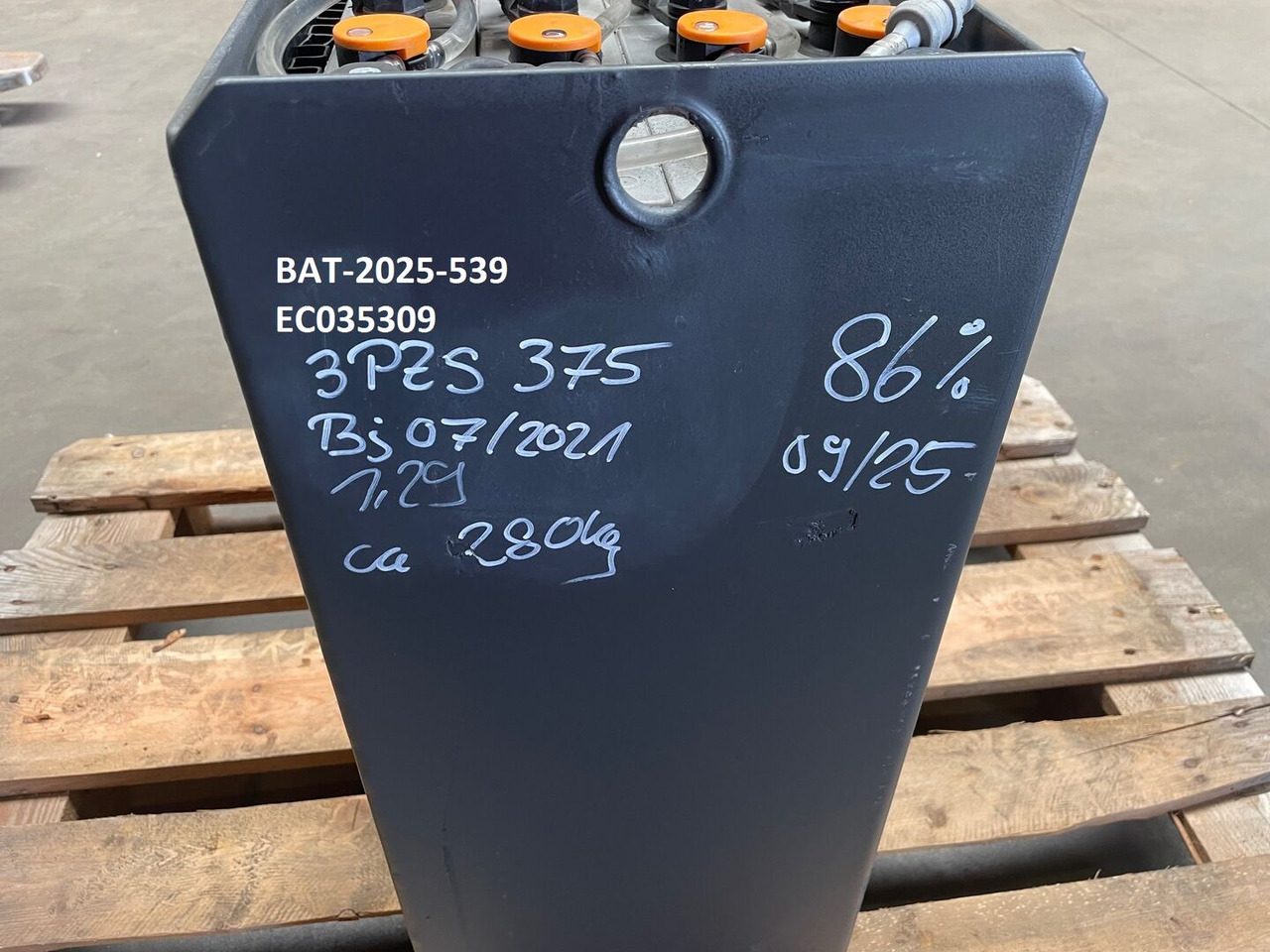 24 Volt I 3 PZS 375 - Acumulador para Equipo de manutención: foto 5 24 Volt I 3 PZS 375 - Acumulador para Equipo de manutención: foto 5