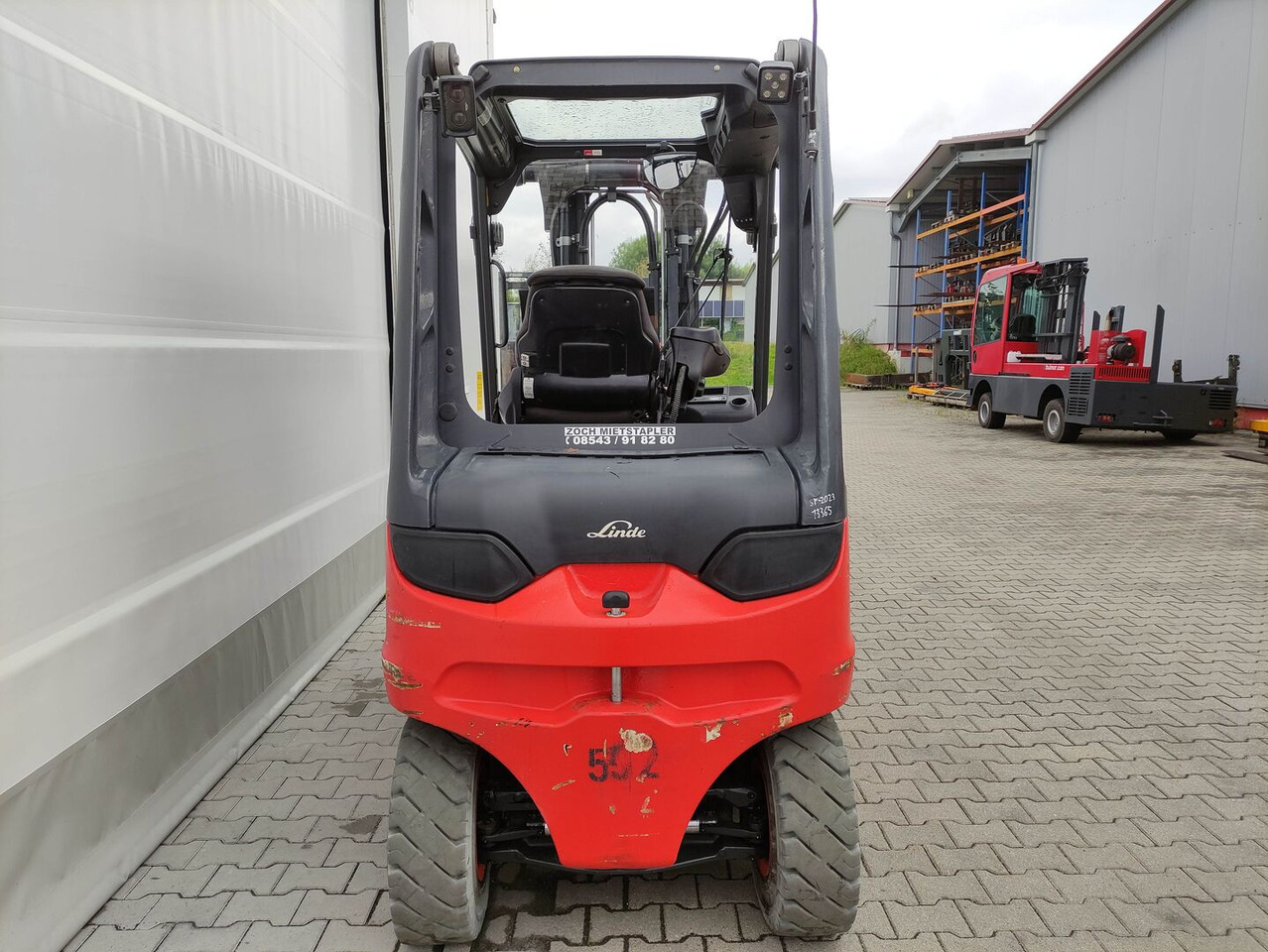 Linde E35H-01/600-388 - Carretilla elevadora eléctrica: foto 3 Linde E35H-01/600-388 - Carretilla elevadora eléctrica: foto 3