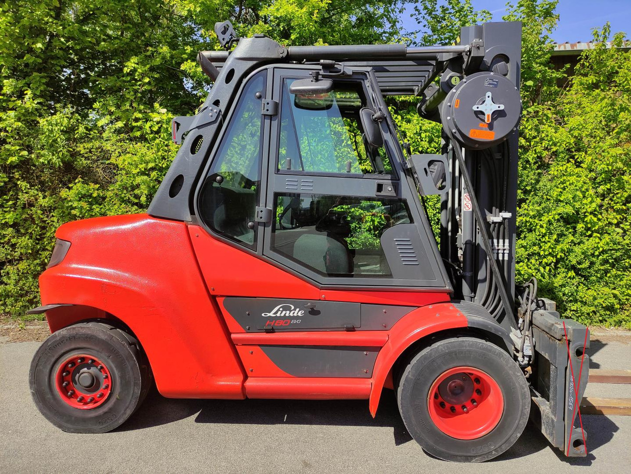 Linde H80D-03/900-EVO (M) - Carretilla elevadora diésel: foto 2 Linde H80D-03/900-EVO (M) - Carretilla elevadora diésel: foto 2