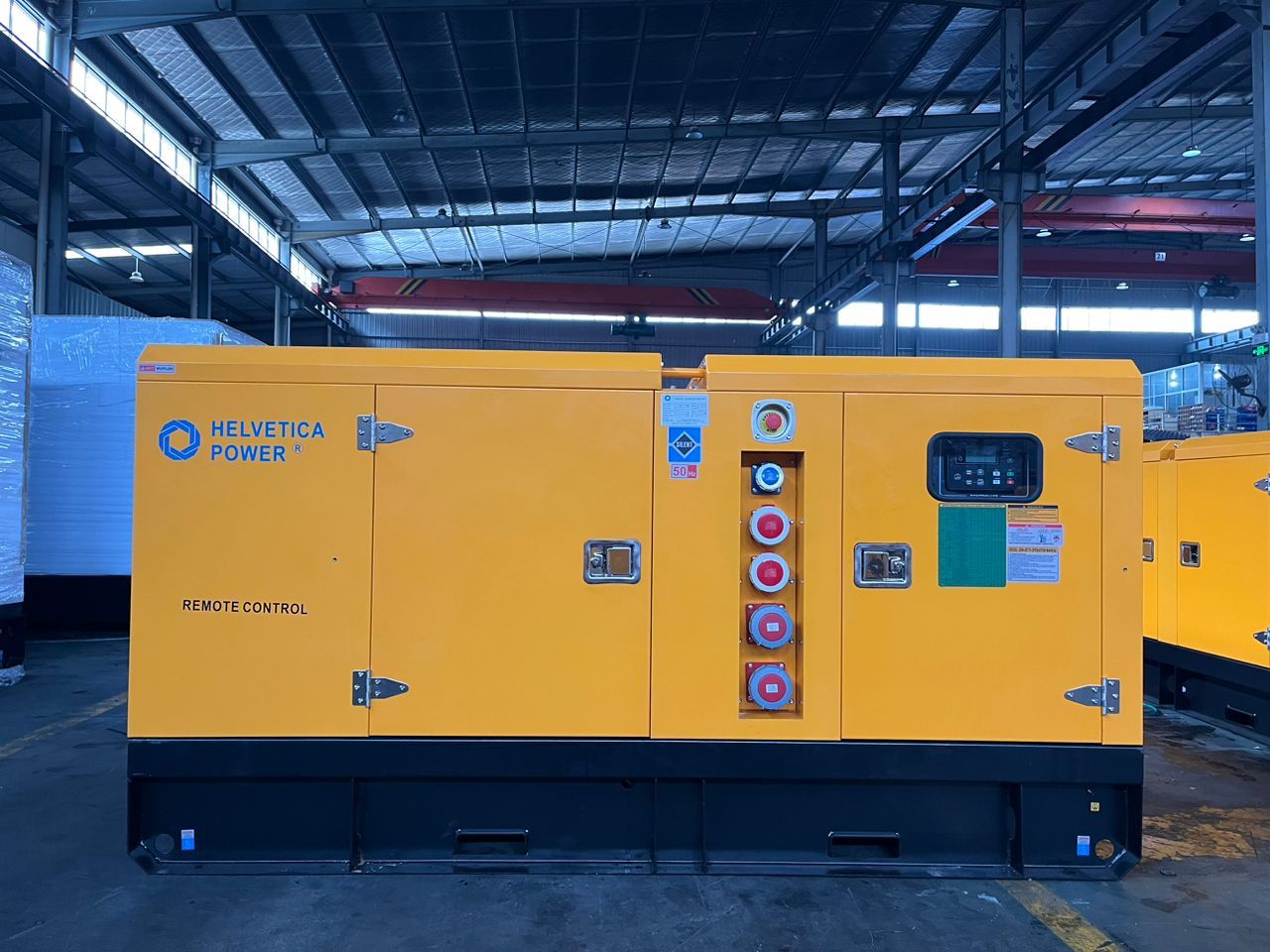 HELVETICA POWER HP080S1ASR 80KW / 100 KVA Diesel Stromgenerator super silent - Remote Control - Generador industriale: foto 1 HELVETICA POWER HP080S1ASR 80KW / 100 KVA Diesel Stromgenerator super silent - Remote Control - Generador industriale: foto 1