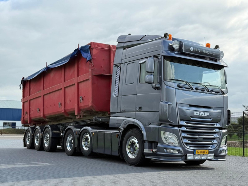 DAF XF 510 FTG HANDGESCHAKELD, COMPLEET, KIEPCHASSIS, 30FT CONTAINER. - Cabeza tractora: foto 1 DAF XF 510 FTG HANDGESCHAKELD, COMPLEET, KIEPCHASSIS, 30FT CONTAINER. - Cabeza tractora: foto 1