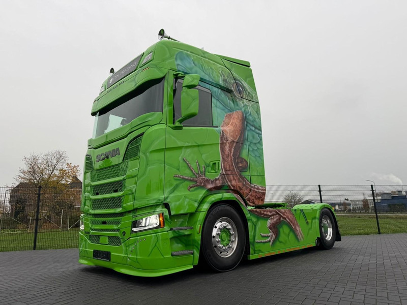 Cabeza tractora Scania S520 V8 NGS SHOWTRUCK, VOLLUCHT, SMART2 TACHO, PARK COOL, RETARDER, TOPSTAAT.: foto 6