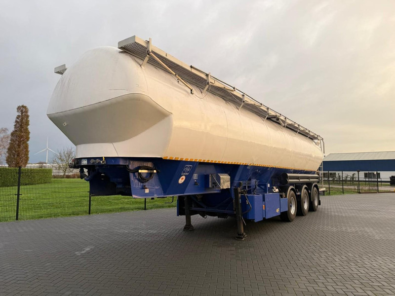 Feldbinder FFB 68M3, 7 VAKKEN, HOLLAND TRAILER, STEERING. - Cisterna semirremolque: foto 5 Feldbinder FFB 68M3, 7 VAKKEN, HOLLAND TRAILER, STEERING. - Cisterna semirremolque: foto 5