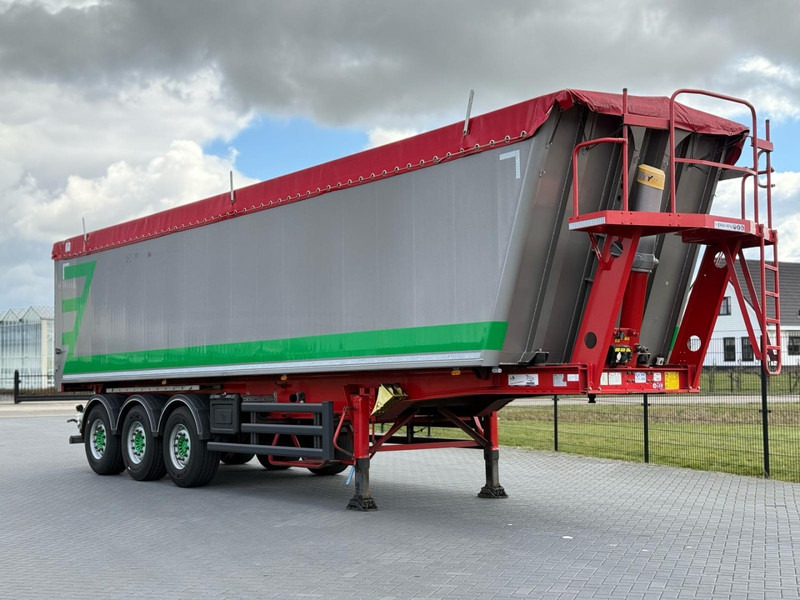 Stas S300CX KIPPER, TOP CONDITION, 55M3, HOLLAND TRAILER. - Volquete semirremolque: foto 1 Stas S300CX KIPPER, TOP CONDITION, 55M3, HOLLAND TRAILER. - Volquete semirremolque: foto 1