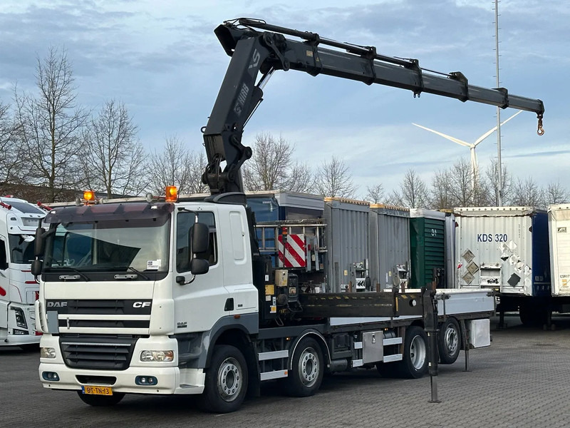 DAF CF 85.360 8x2*6 HIAB 42T/m Crane *NL-Truck* - Camión caja abierta, Camión grúa: foto 1 DAF CF 85.360 8x2*6 HIAB 42T/m Crane *NL-Truck* - Camión caja abierta, Camión grúa: foto 1