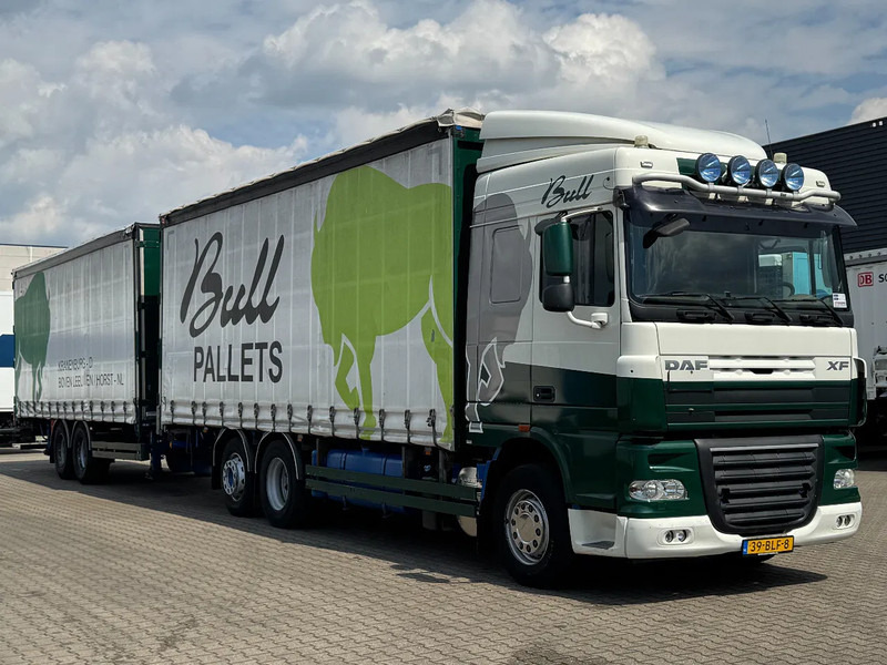 DAF XF 105 460 6x2*4 FAN Schuifzeilen Combi Doorlaadsysteem - Camión lona: foto 3 DAF XF 105 460 6x2*4 FAN Schuifzeilen Combi Doorlaadsysteem - Camión lona: foto 3