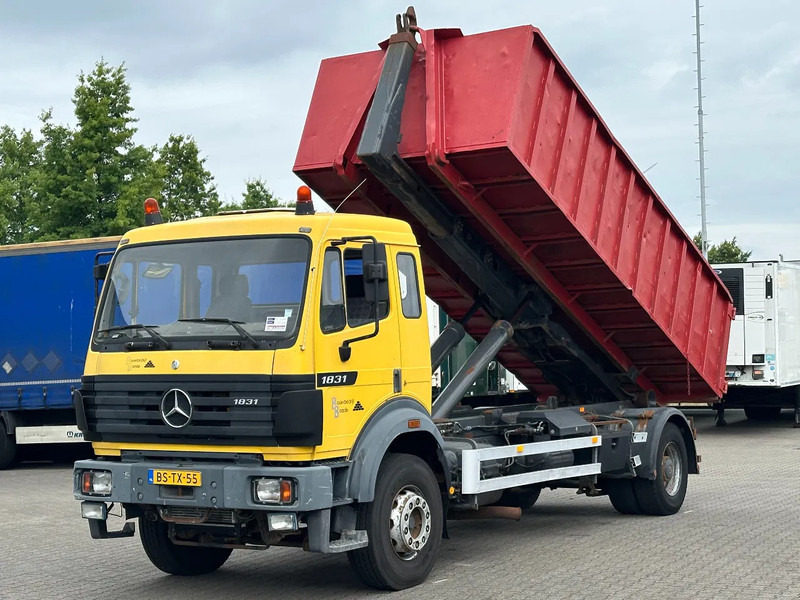 Mercedes-Benz SK 1931 4x2 Meiler Haakarm 20T Manual + Telma / Euro 1 - Multibasculante camión: foto 1 Mercedes-Benz SK 1931 4x2 Meiler Haakarm 20T Manual + Telma / Euro 1 - Multibasculante camión: foto 1