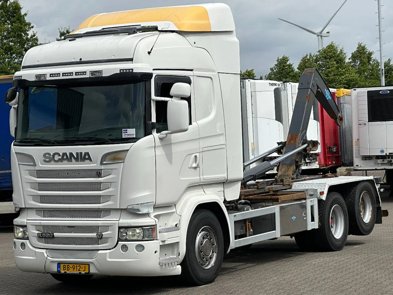 Scania R520 V8 6x2 Haakarm 20T Retarder Euro 6 - Multibasculante camión: foto 1 Scania R520 V8 6x2 Haakarm 20T Retarder Euro 6 - Multibasculante camión: foto 1