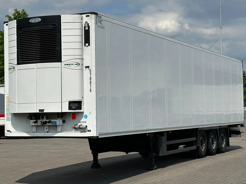 Schmitz Cargobull Carrier Vector 1550 / Rotos Disc / Lift-Axle / APK 04-2026 - Frigorífico semirremolque: foto 1 Schmitz Cargobull Carrier Vector 1550 / Rotos Disc / Lift-Axle / APK 04-2026 - Frigorífico semirremolque: foto 1