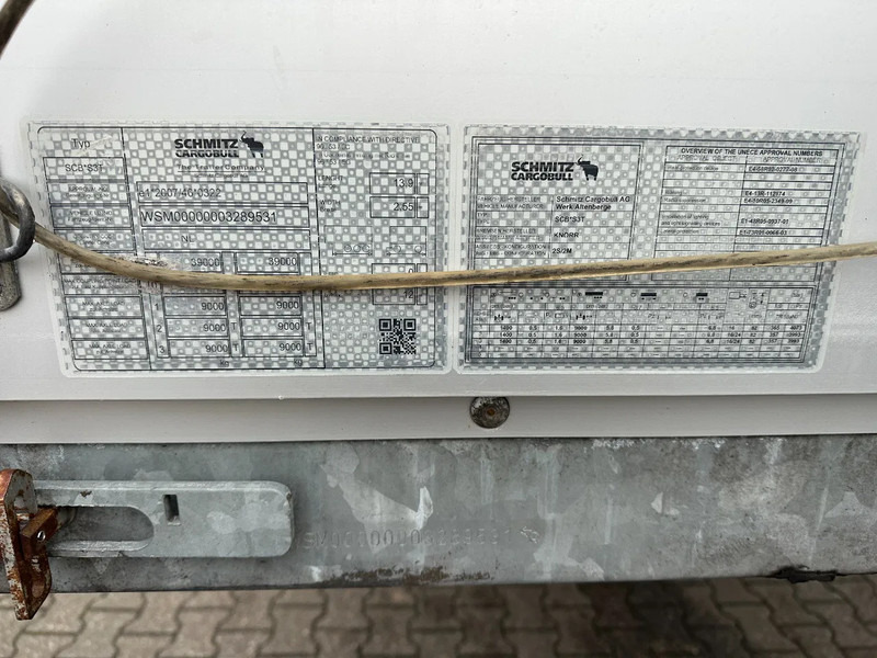 Semirremolque lona Schmitz Cargobull Schuifzeil met Coil / Rotos-Disc / APK 11-2026: foto 7 Semirremolque lona Schmitz Cargobull Schuifzeil met Coil / Rotos-Disc / APK 11-2026: foto 7