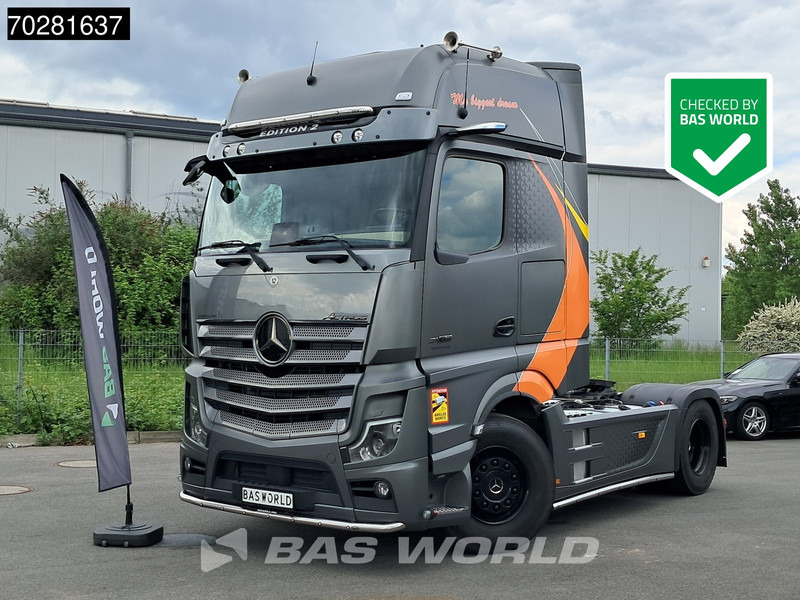 Mercedes-Benz Actros 2163 4X2 Edition 2! GigaSpace Retarder Full-Air Hydraulik - Cabeza tractora: foto 1 Mercedes-Benz Actros 2163 4X2 Edition 2! GigaSpace Retarder Full-Air Hydraulik - Cabeza tractora: foto 1