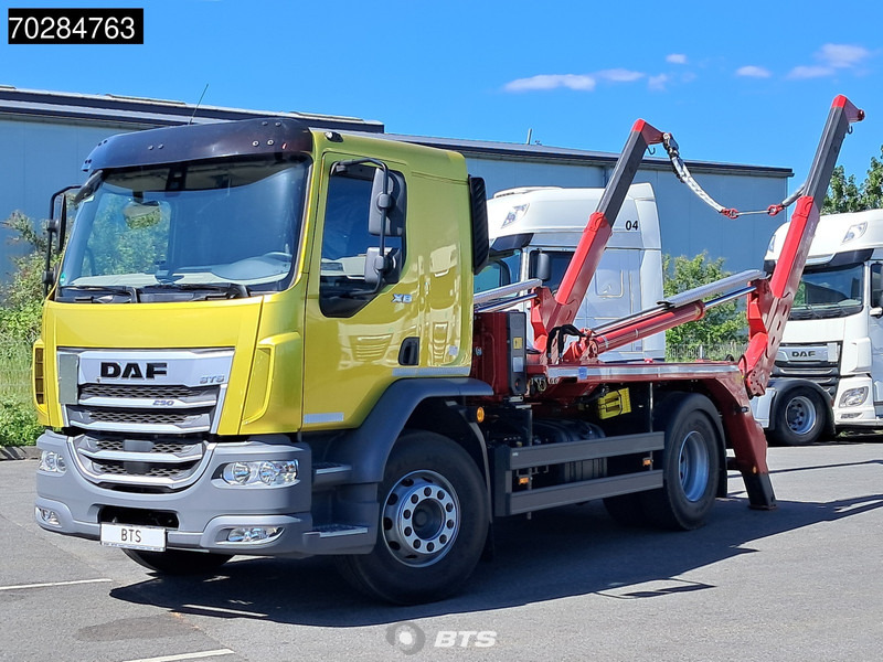 DAF XB 290 4X2 13t. Meiller - Portacontenedor de cadenas camión: foto 1 DAF XB 290 4X2 13t. Meiller - Portacontenedor de cadenas camión: foto 1
