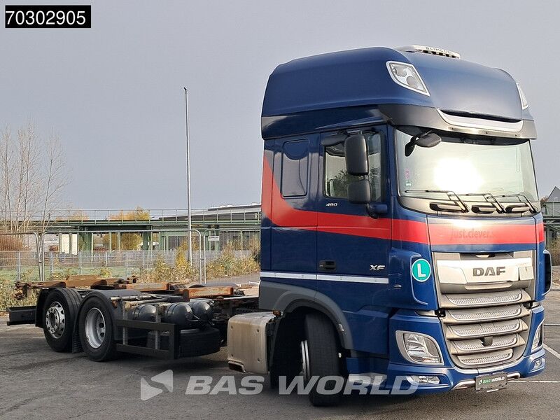 DAF XF 480 6X2 BDF Retarder SSC Lift+Steering Axle Automatic BTS-DAF Dealer Leasing EU - Portacontenedore/ Intercambiable camión: foto 3 DAF XF 480 6X2 BDF Retarder SSC Lift+Steering Axle Automatic BTS-DAF Dealer Leasing EU - Portacontenedore/ Intercambiable camión: foto 3