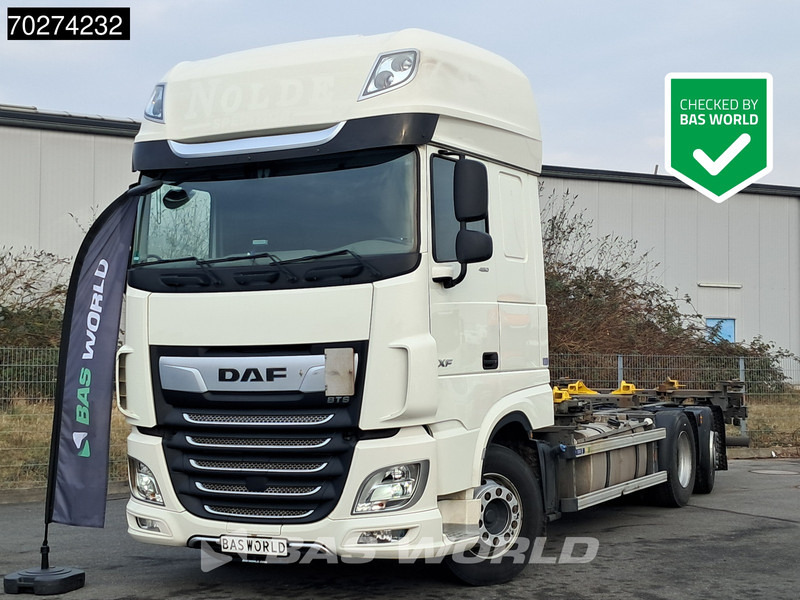 DAF XF 480 6X2 SSC FAN Retarder 2xTanks Lift-Lenkachse ACC LED Euro 6 - Portacontenedore/ Intercambiable camión: foto 1 DAF XF 480 6X2 SSC FAN Retarder 2xTanks Lift-Lenkachse ACC LED Euro 6 - Portacontenedore/ Intercambiable camión: foto 1