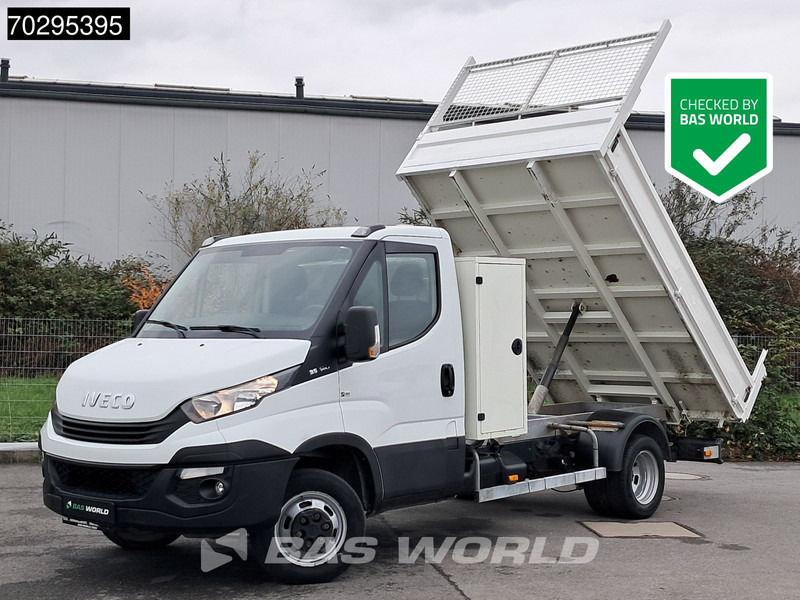 Iveco Daily 35C14 Kipper Doppelbereifung 3,5t AHK Klima Tempomat Euro6 Kieper 2m3 A/C Towbar Cruise control - Volquete furgoneta: foto 1 Iveco Daily 35C14 Kipper Doppelbereifung 3,5t AHK Klima Tempomat Euro6 Kieper 2m3 A/C Towbar Cruise control - Volquete furgoneta: foto 1